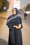 Navy Blue Designer Abaya