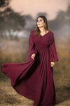 plum maxi