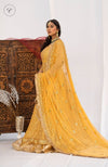 Marigold Lengha coupled with Dupatta 